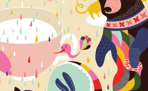 “Inside the rainbow” – Dagens poster til børneværelset
