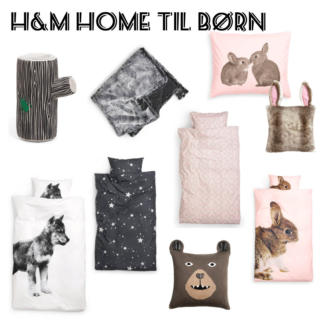 H&M Home, nu til børneværelset