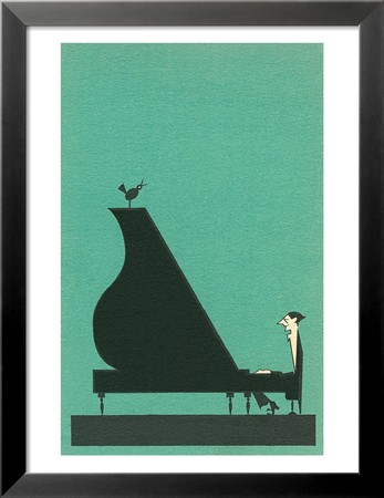 Cartoon Pianist – Dagens poster