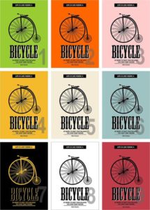 Ride a Bike – Dagens Poster (Vi hylder Tour de France)