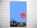 City art Skyline Seattle – Dagens poster