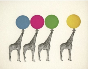 Giraffe Wall art – Dagens poster