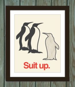 Suit UP! – Dagens poster