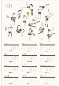 Kalender 2013 – dagens posters!