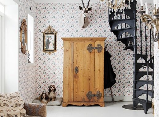 tapet-vintage-stemning-indretnig-boligindretning-wallpaper-tapet