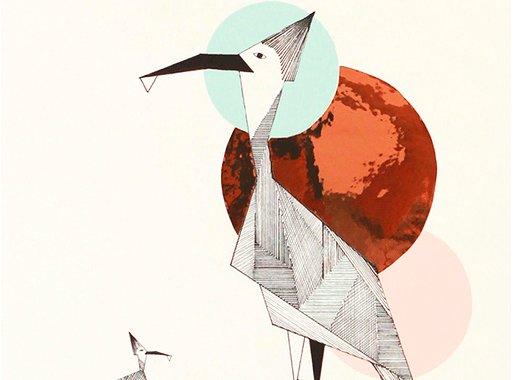 poster-bird-plakat-rebekka-camilla-interior-indretning-art-kunst-illustration