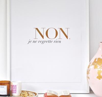 poster-plakat-non-regrette-kunst-grafisk-graphic-design-illustration