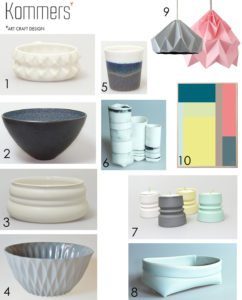 GAVEGUDIE: Porcelæn, keramik og papir