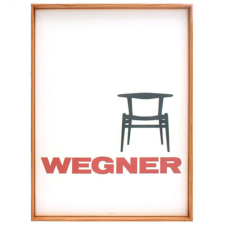 wegner-poster-plakat-stol-indretning