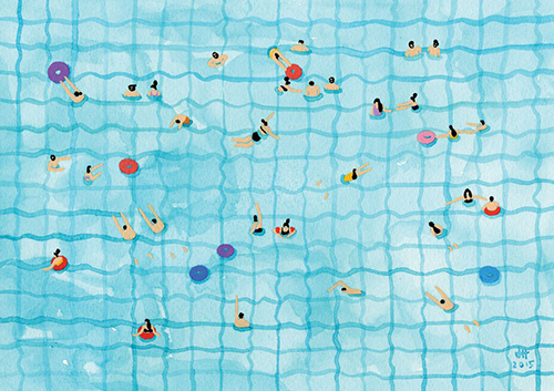 Swimming Pool Series – Johanne Ho