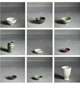 Tine K Home keramik toffee grøn og hvid