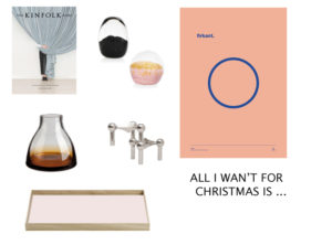 All I wan’t for Christmas is …
