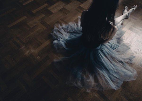 'Break' fotokunst af en ballerina af Maria Fynsk Norup
