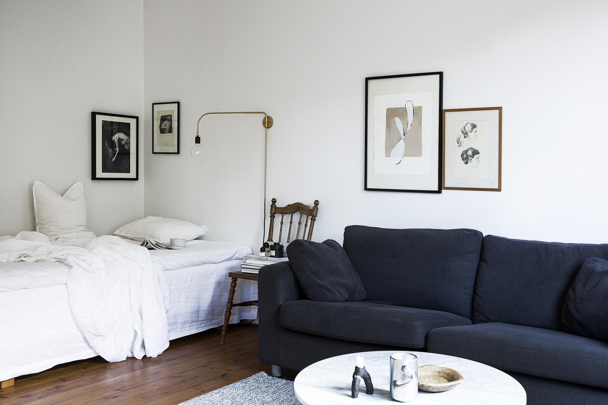 Sovevaerelse i stuen indretning boligciousboligcious Sove i stuen indretning